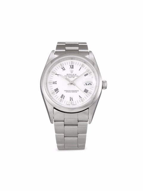 Rolex 1996 pre-owned Oyster Perpetual Date 34mm