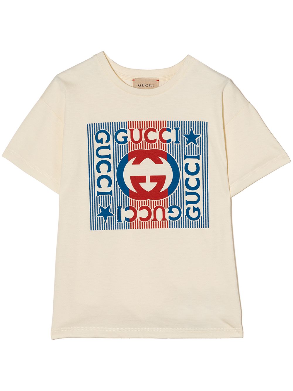 Gucci Kids logo-print Cotton T-shirt - Farfetch