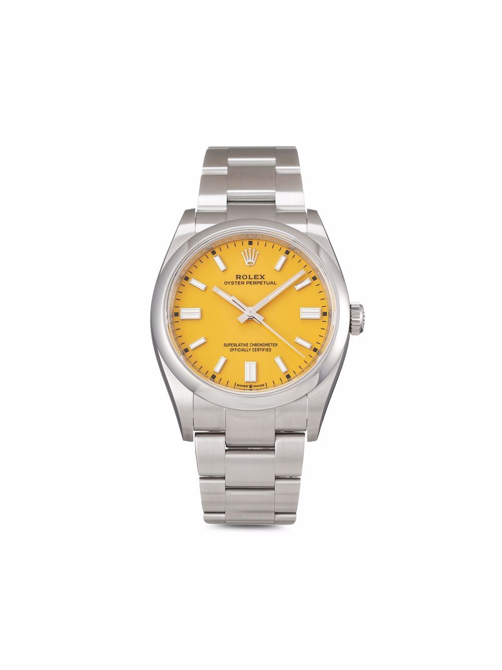 фото Rolex наручные часы oyster perpetual pre-owned 36 мм 2021-го года