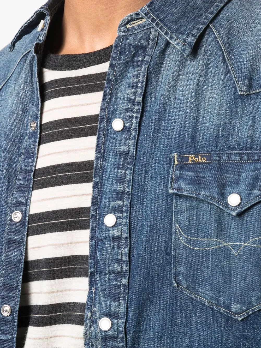 фото Polo ralph lauren рубашка в стиле вестерн