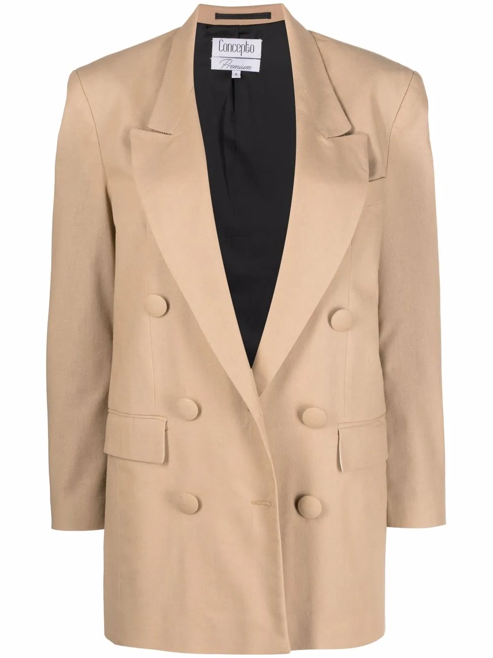 

CONCEPTO Hazel double-breasted blazer - Neutrals