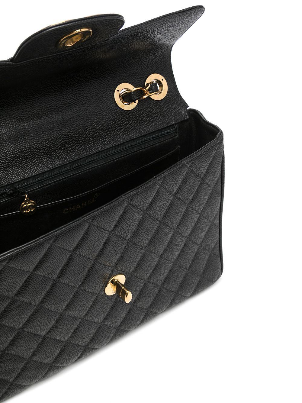 фото Chanel pre-owned сумка на плечо jumbo classic flap 1995-го года