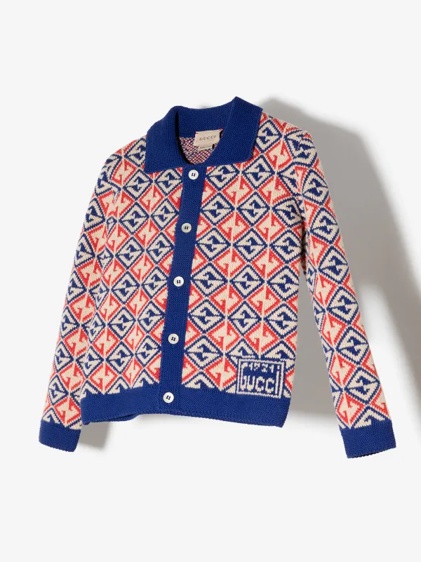 Gucci Kids Baby G Rhombus Cardigan - Farfetch