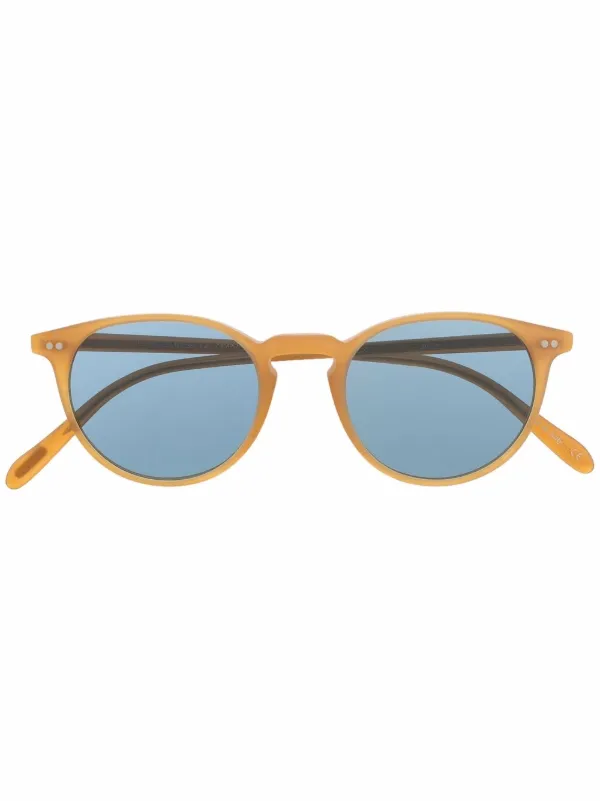 OLIVER PEOPLES ラウンドサングラス Sunglasses OV5459SU - Grey Textured Tortoise - Shale
