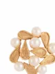 Susan Caplan Vintage 1960s Trifari pearl-embellished clip-on earrings
