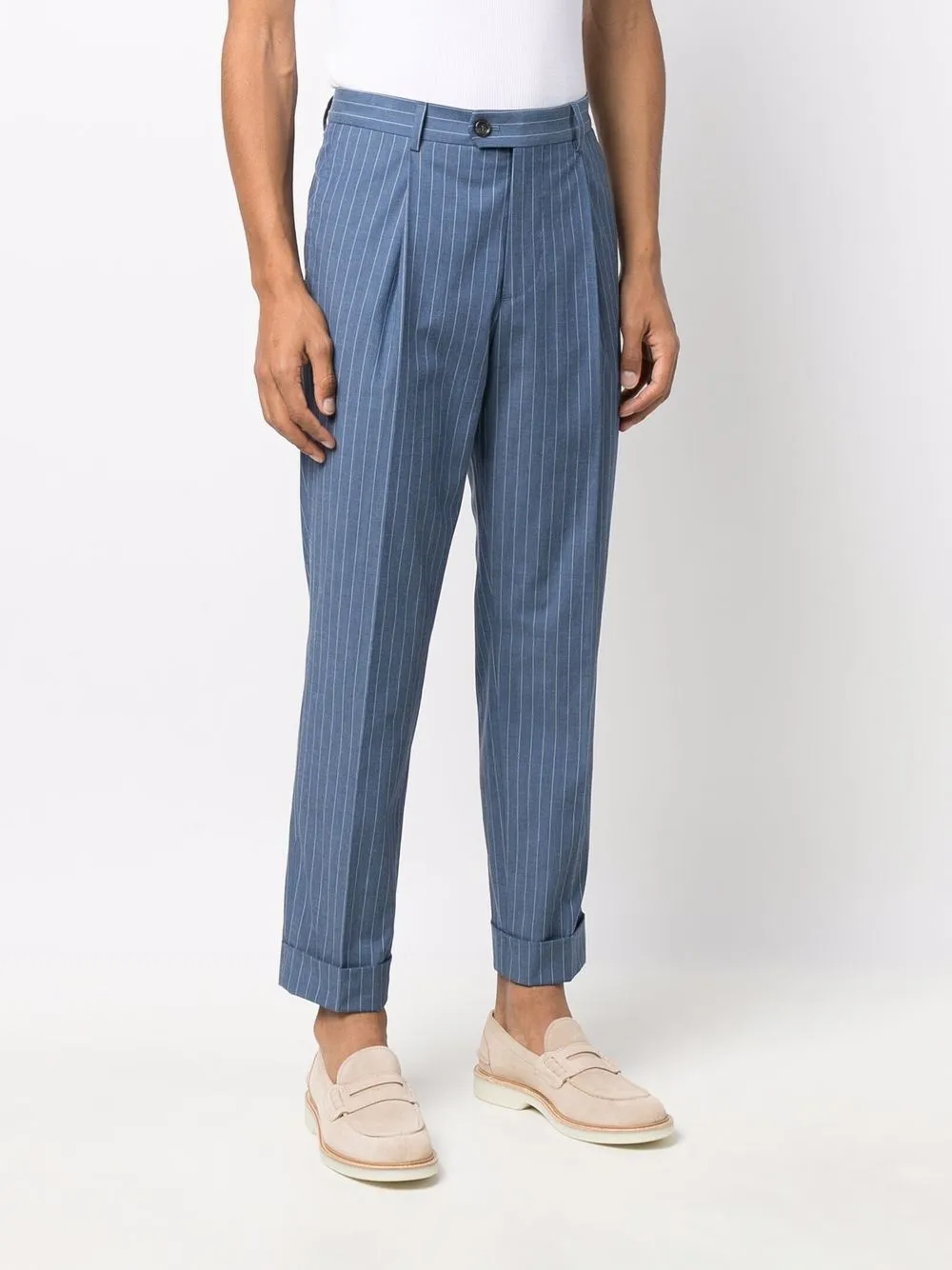 Brunello Cucinelli Straight broek Blauw