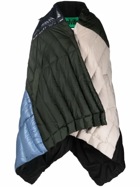colville panelled down coat