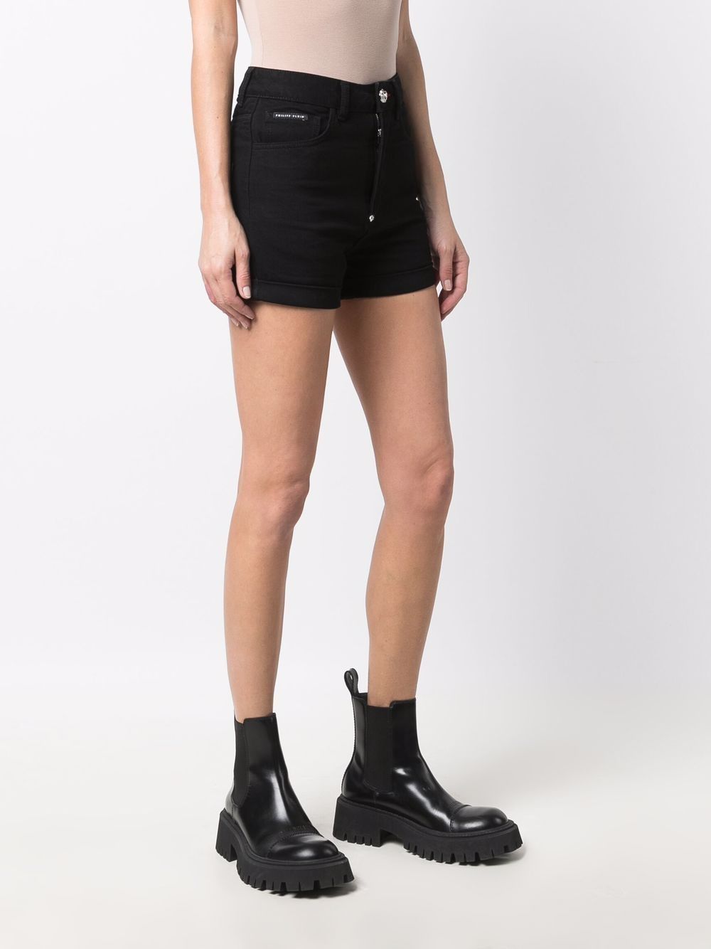 Philipp Plein slim-cut hot shorts Women