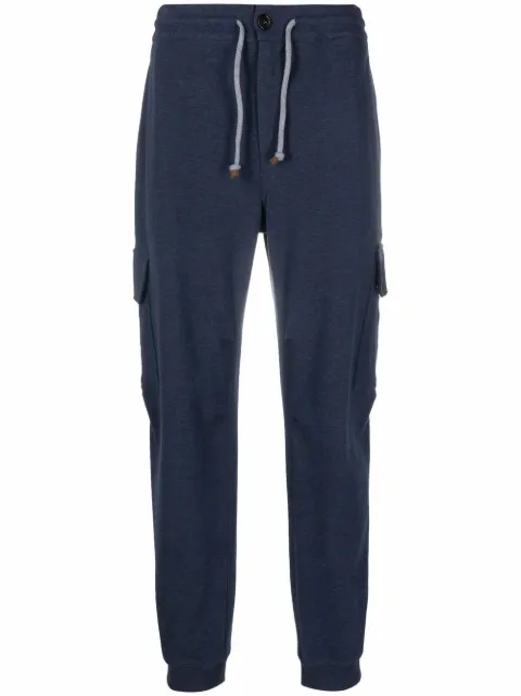 Brunello Cucinelli pants con cordones en la pretina