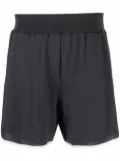 Brunello Cucinelli cashmere-blend elastic waist shorts - Grey