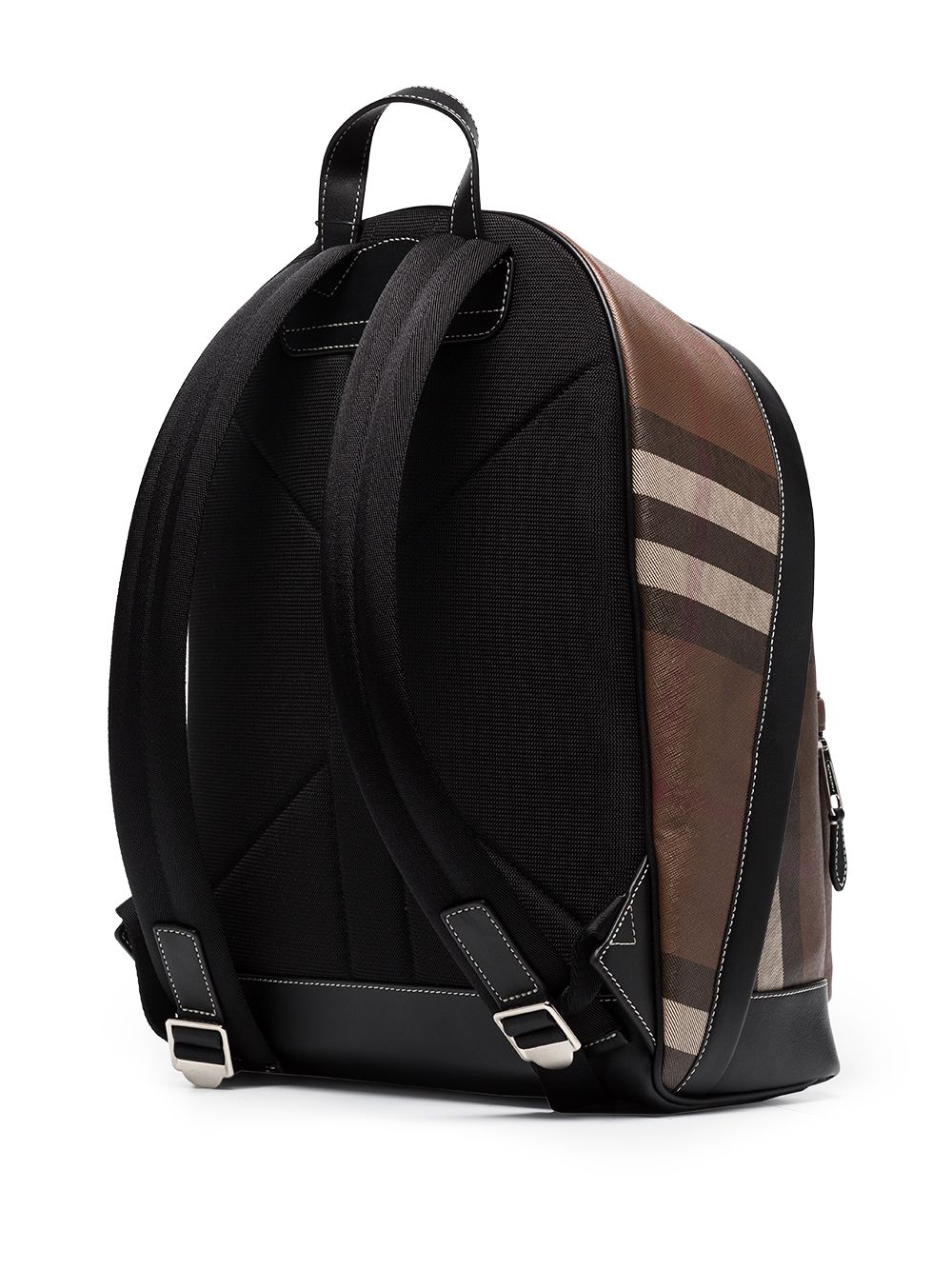 фото Burberry check-pattern backpack