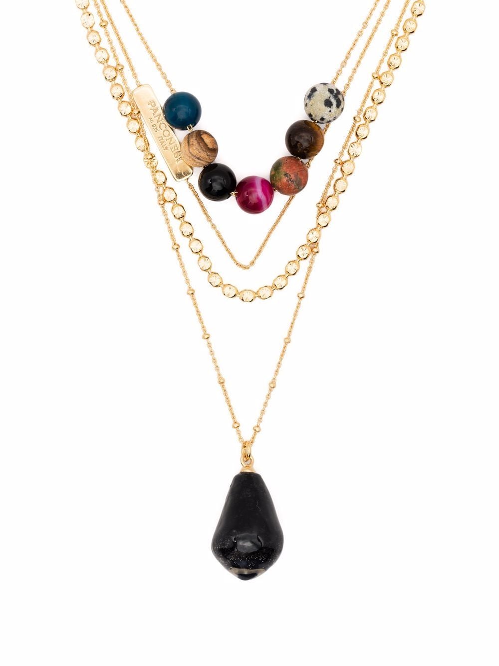 Panconesi Famiglia Multi Chain Beaded Necklace - Farfetch