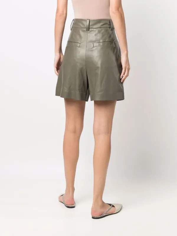 Brunello Cucinelli wide-leg Leather 