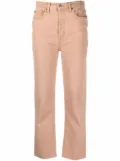 RE/DONE '70s Ultra High cropped jeans - Neutrals