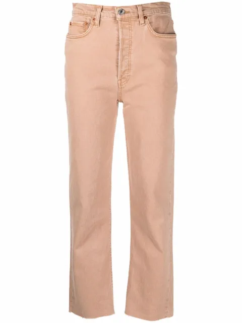 RE/DONE '70s Ultra High cropped jeans