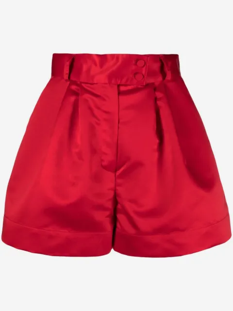 STYLAND high-waisted pleated shorts 