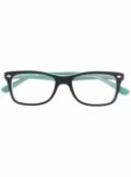 Ray-Ban rectangular frame glasses - Black