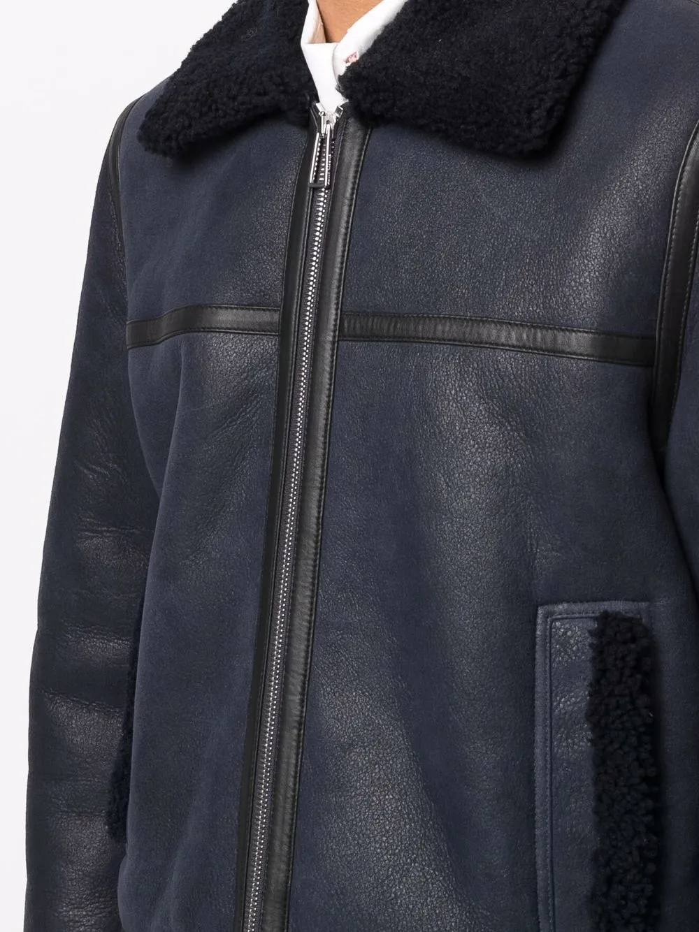 paul smith shearling jacket