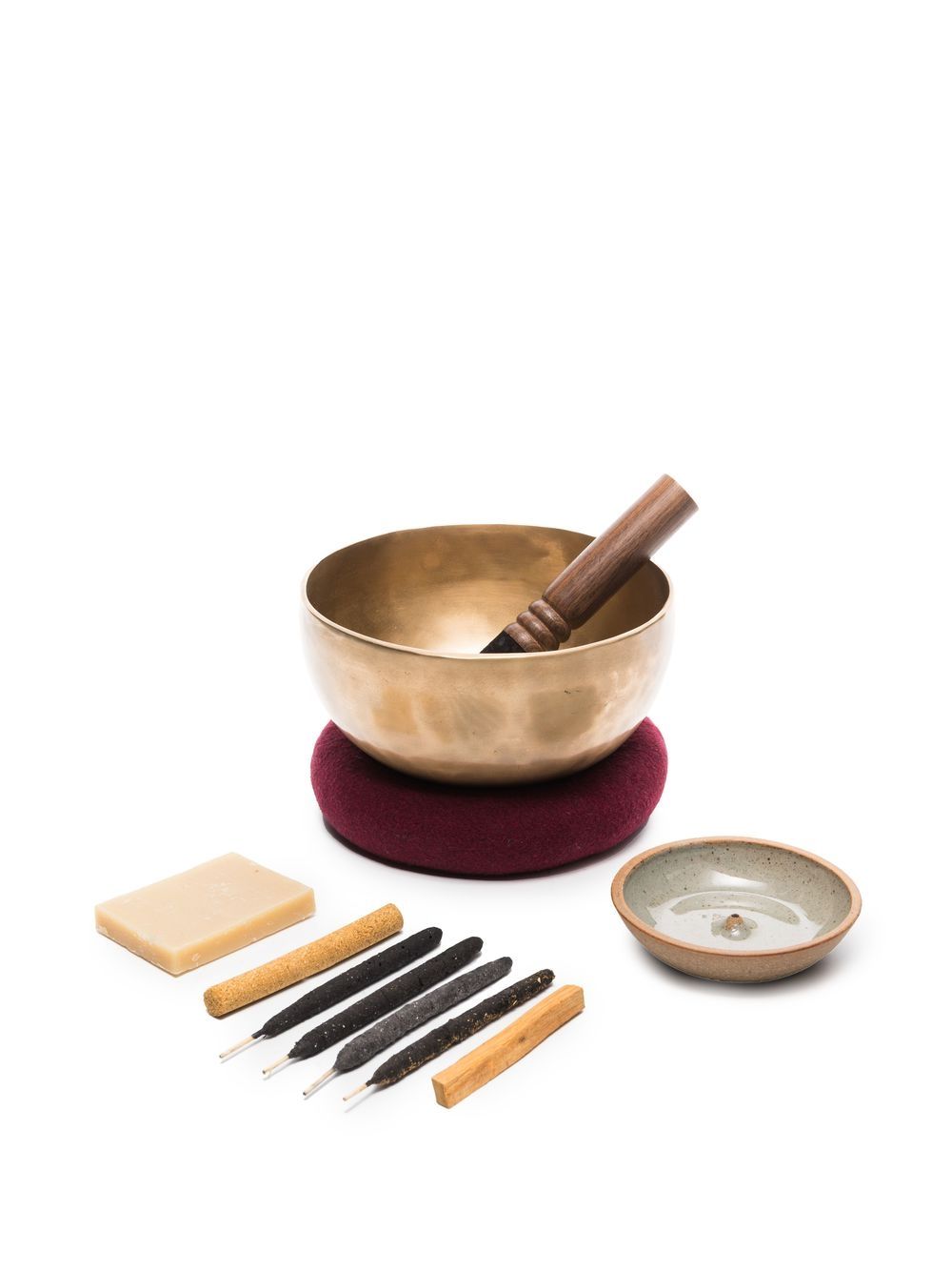 

District Vision juego de singing bowl - Dorado