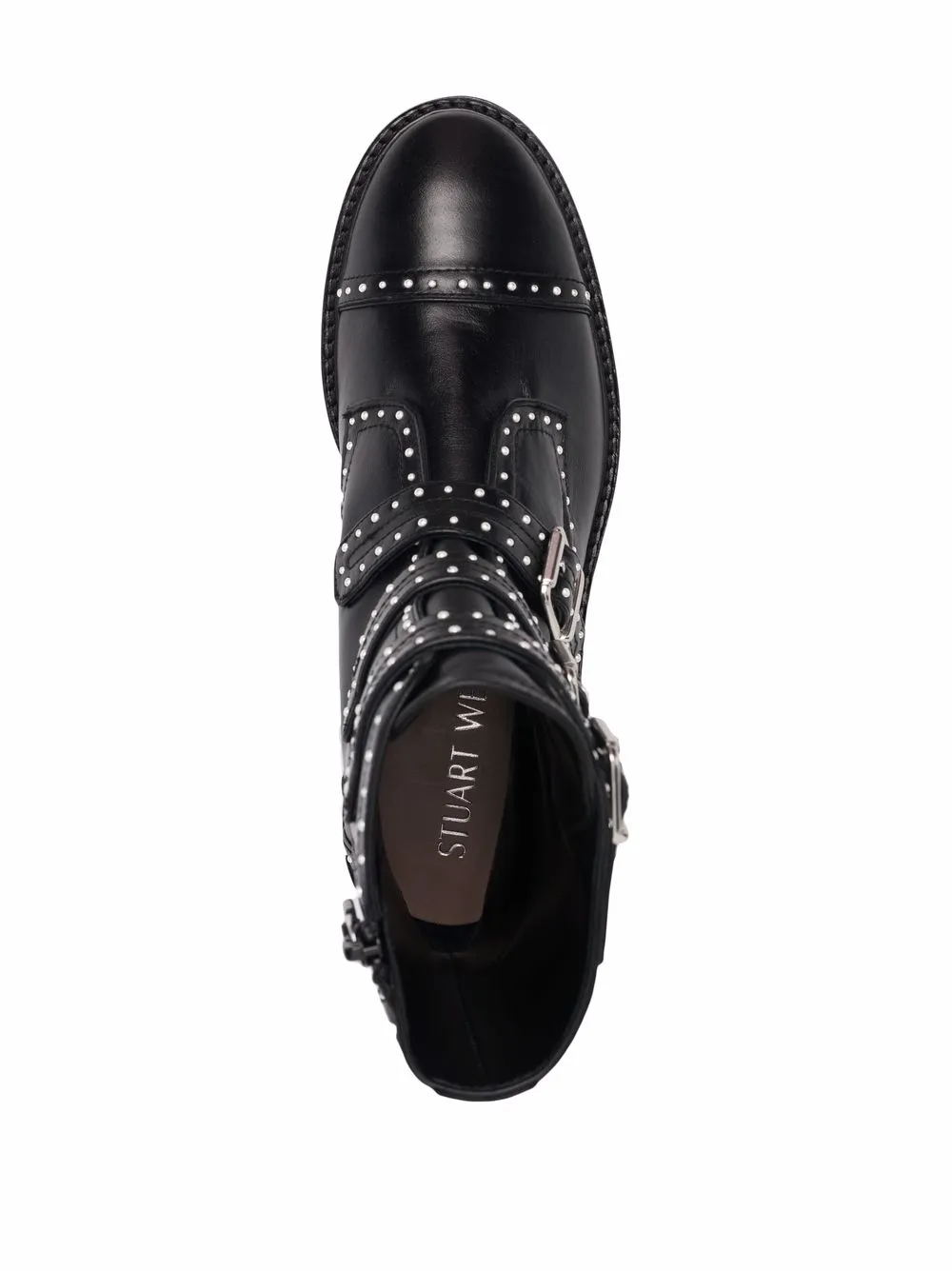 фото Stuart weitzman ботинки jess с заклепками