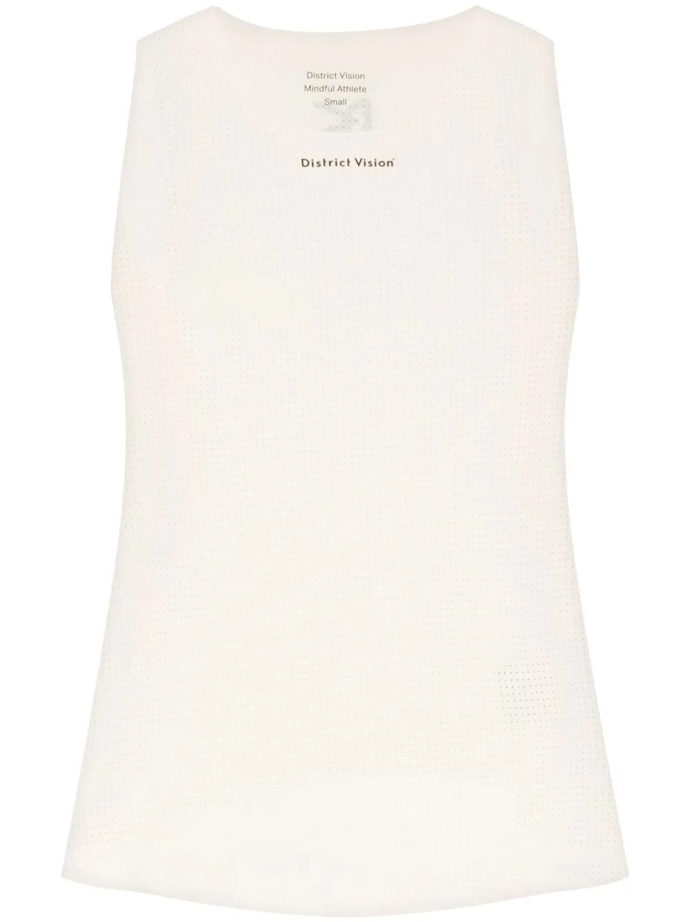 

District Vision Peace-Tech training singlet vest - CREAM