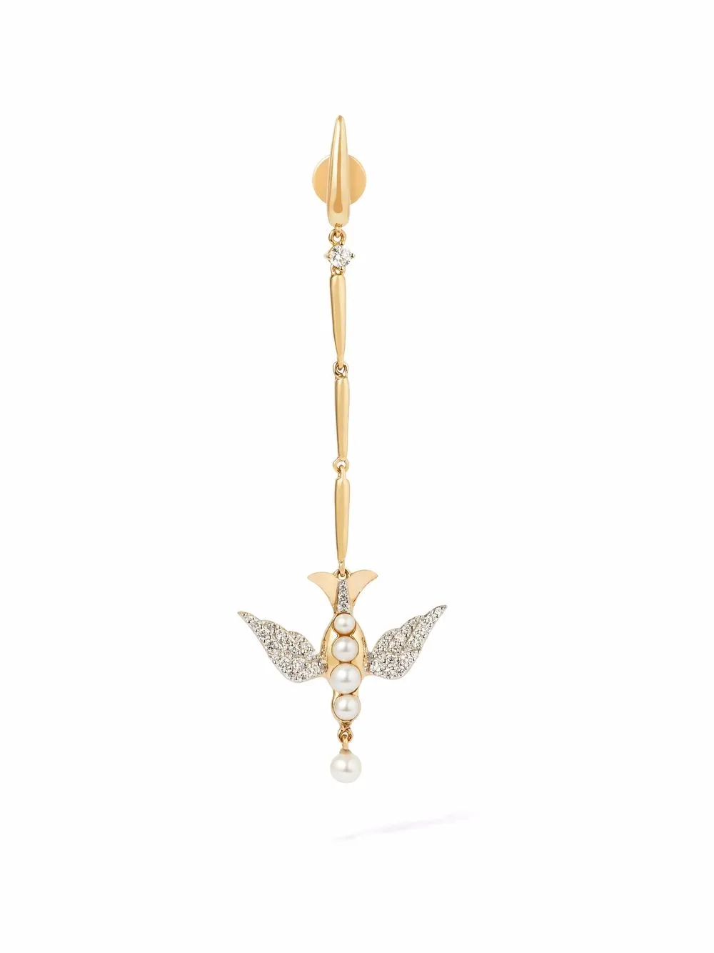 Annoushka x Temperley London 18kt geelgouden oorbellen