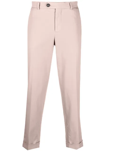 Brunello Cucinelli tapered-leg chino trousers