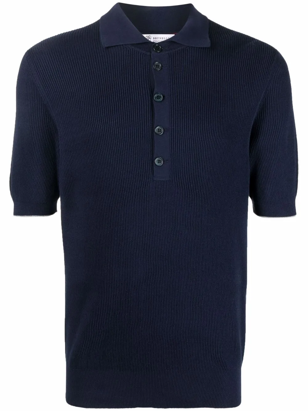 short-sleeved polo sweater