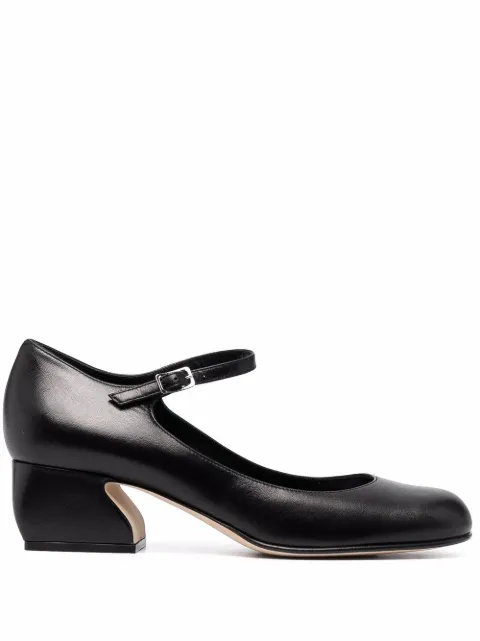 Si Rossi buckled leather pumps
