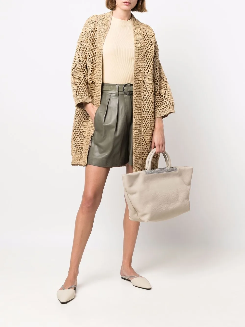 Brunello Cucinelli abrigo de tejido flojo | Abrigos estilo cárdigan | Image 2