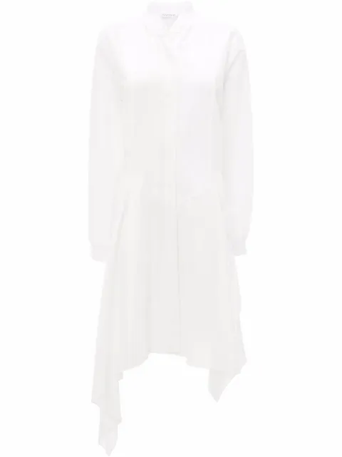 JW Anderson vestido camisero de popelina