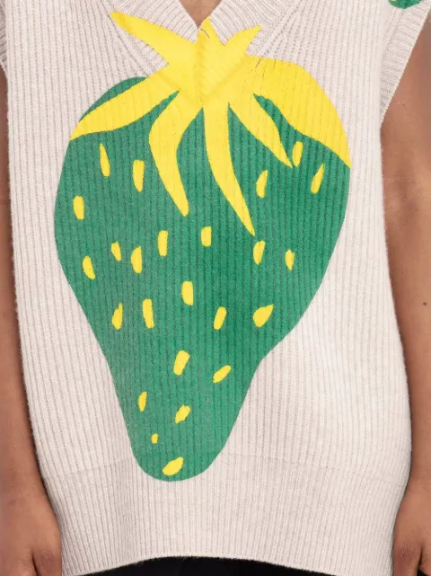 jw anderson strawberry vest