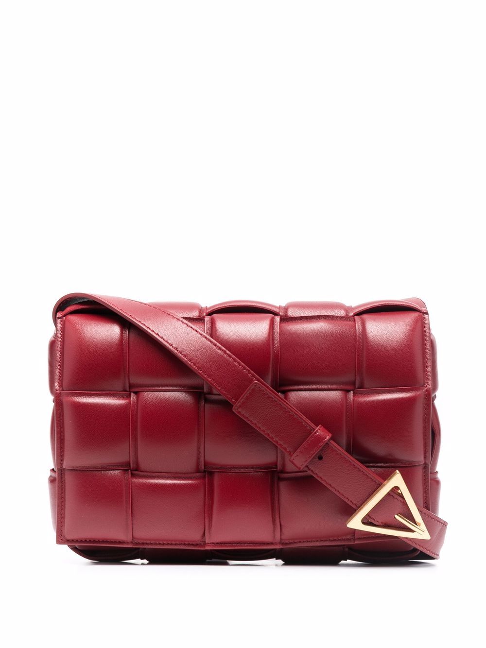 фото Bottega veneta padded cassette leather shoulder bag