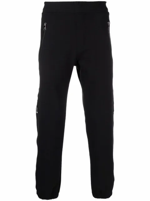 Neil Barrett Thunderbolt tape track pants