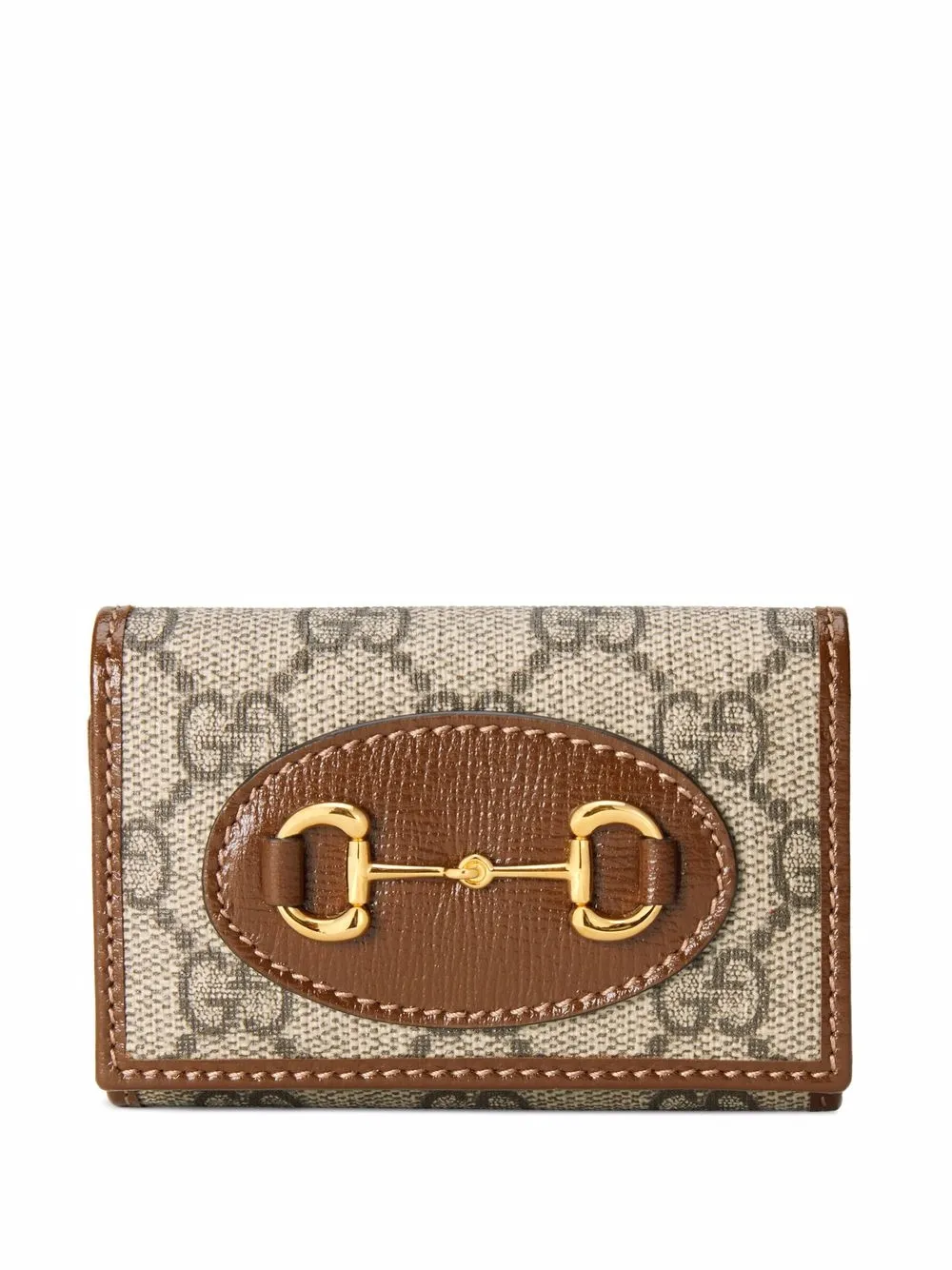 

Gucci Horsebit 1955 key case - Brown