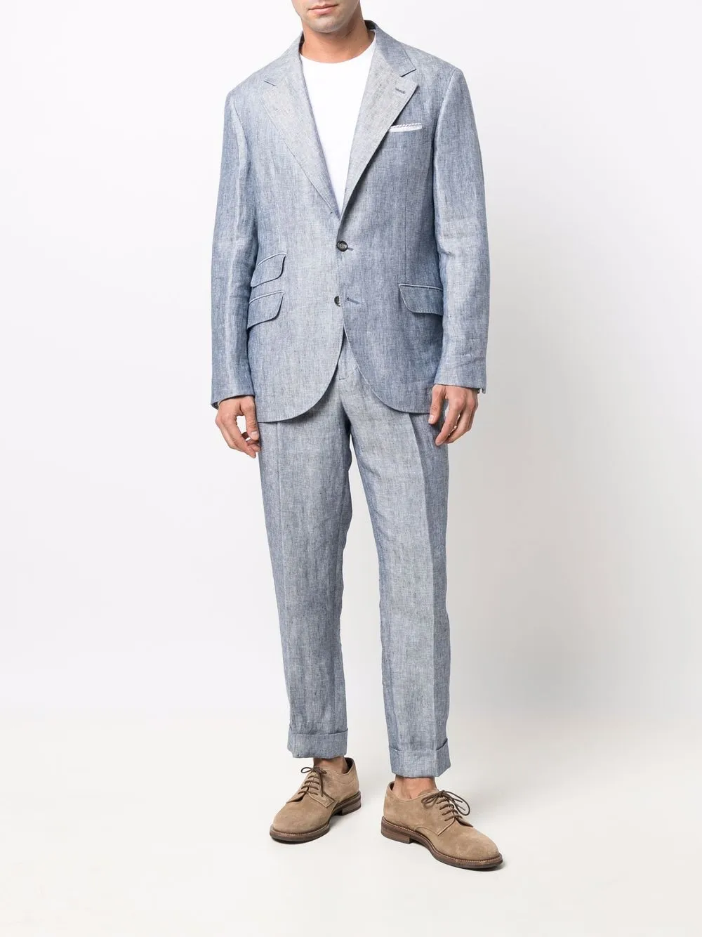 Brunello Cucinelli Straight broek Blauw