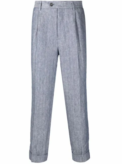 Brunello Cucinelli pantalon court droit