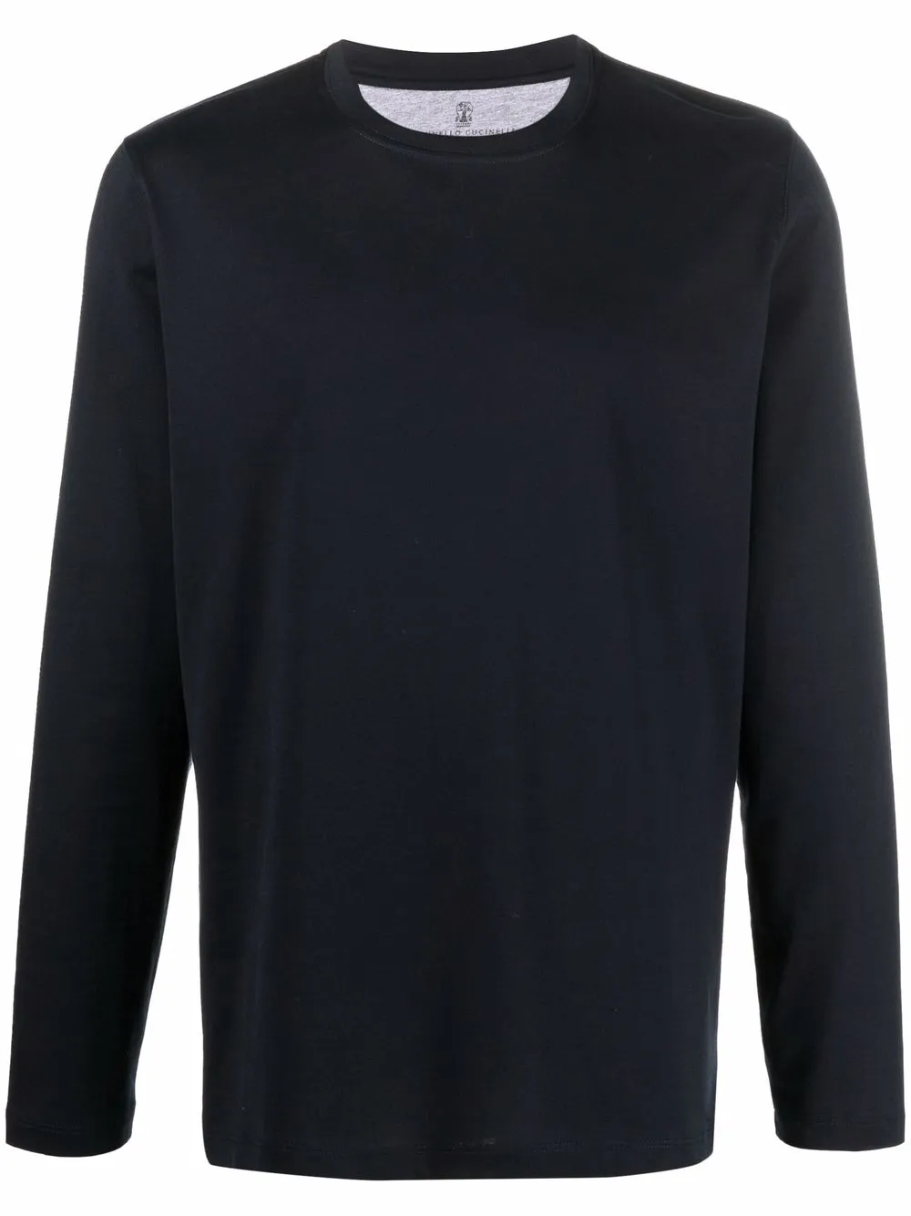 

Brunello Cucinelli long-sleeved cotton T-Shirt - Blue