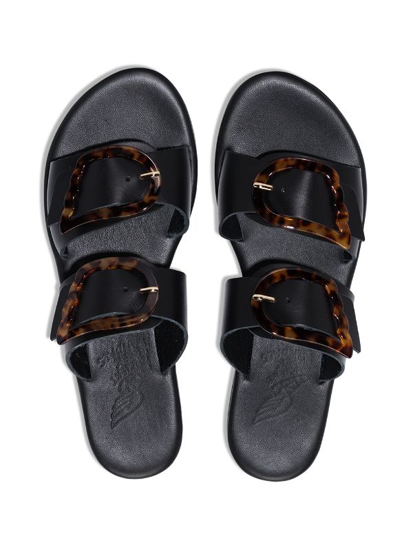 Ancient Greek Sandals Iaso double buckle Sandals Farfetch