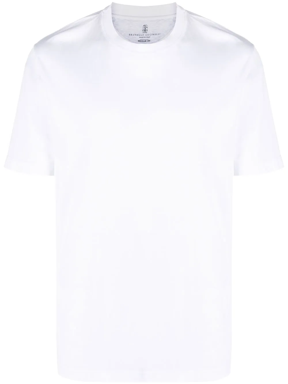 

Brunello Cucinelli short-sleeved cotton T-shirt - White