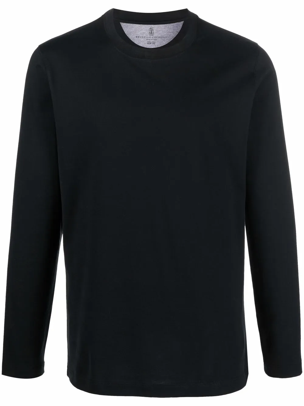 

Brunello Cucinelli playera de manga larga - Negro