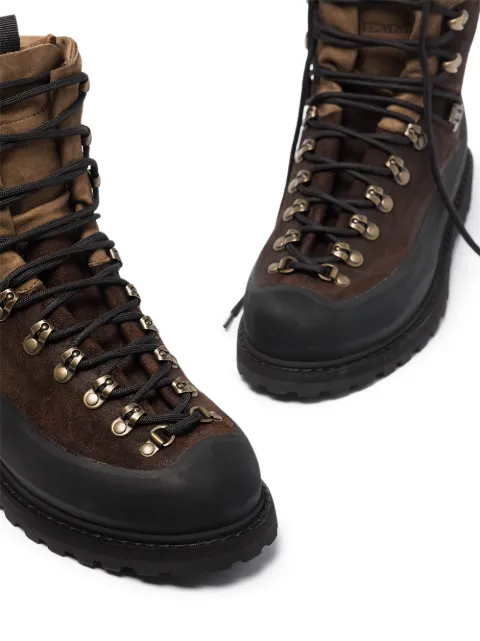 diemme everest suede lace up boots
