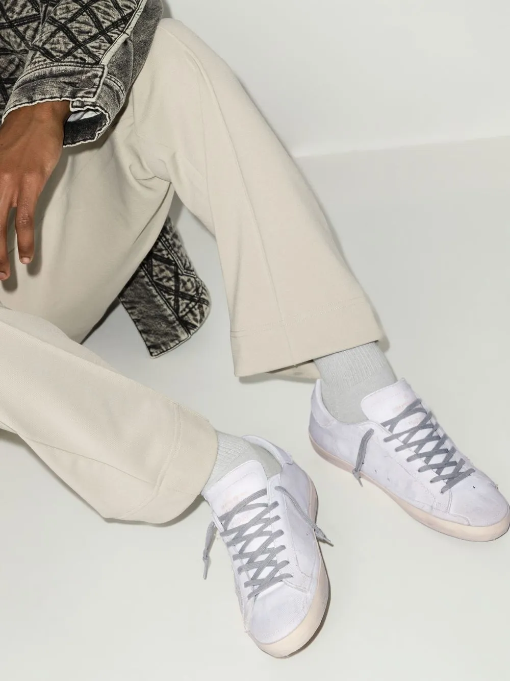  Golden Goose Super Star Sneakers   Weiß 