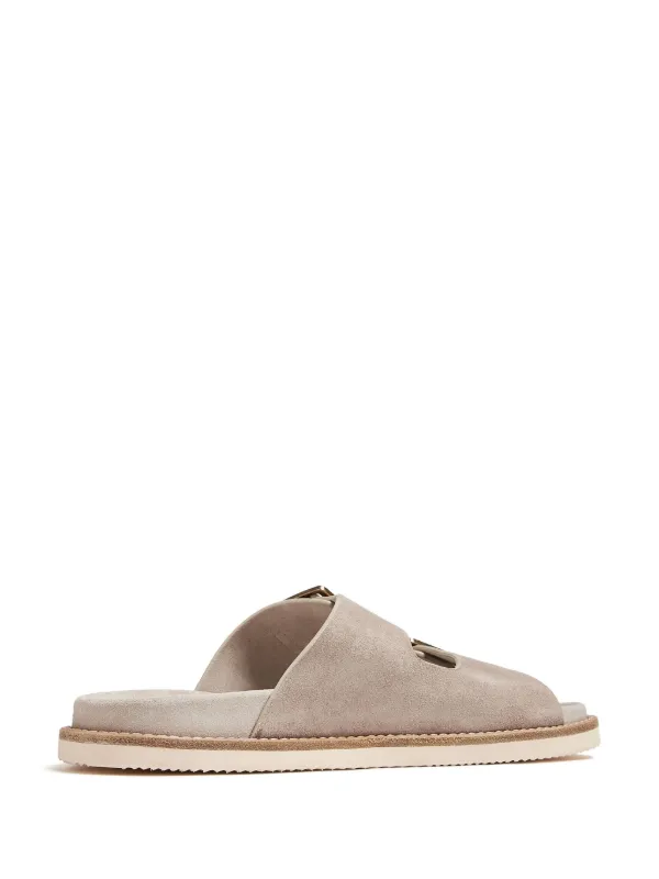 Brunello Cucinelli スエード バックル サンダル 通販 - FARFETCH
