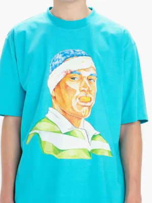 OVERSIZED PRINTED RUGBY FACE T-SHIRT in 