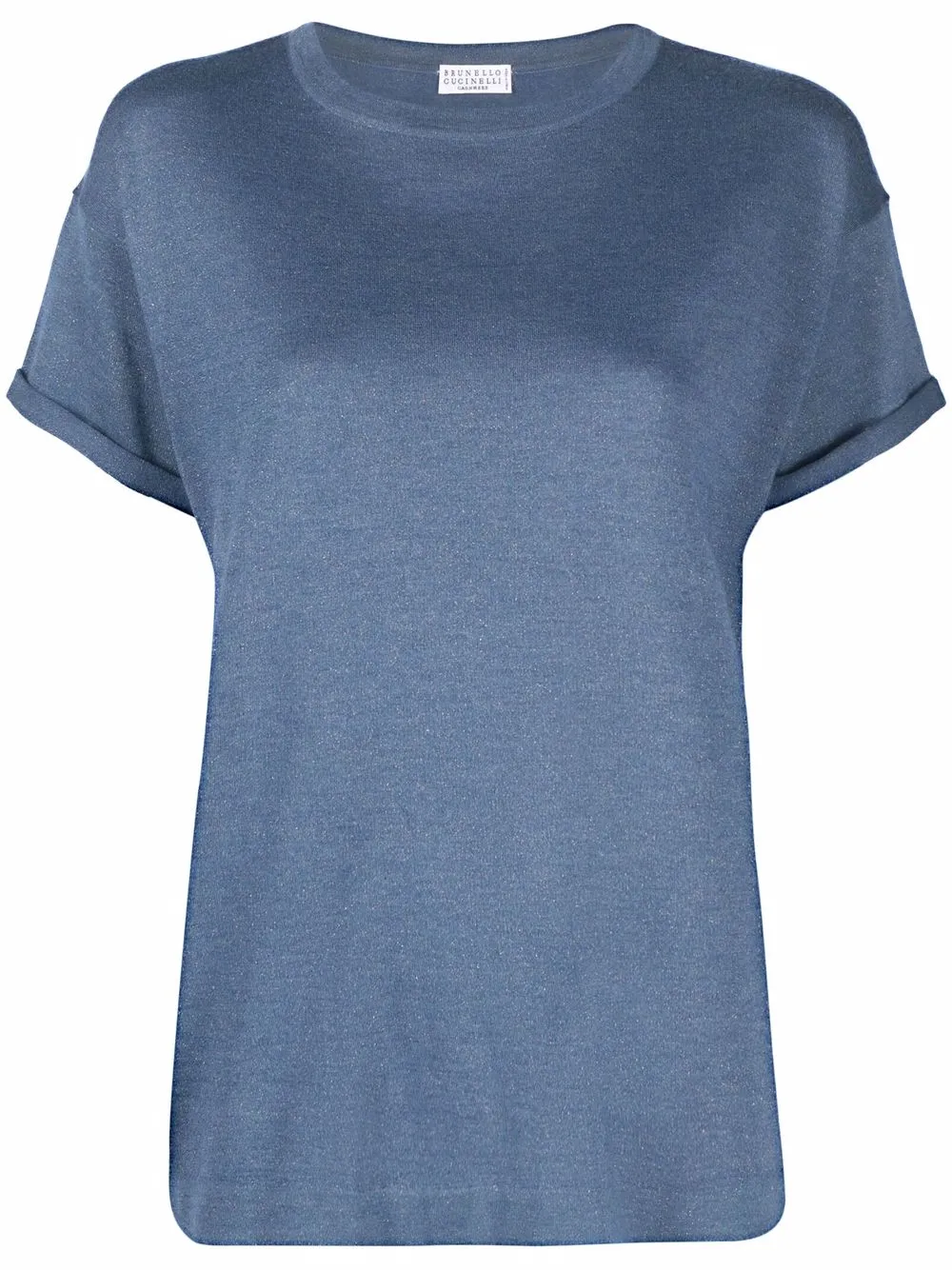 

Brunello Cucinelli playera oversize - Azul