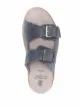 Brunello Cucinelli buckle-fastening suede slides