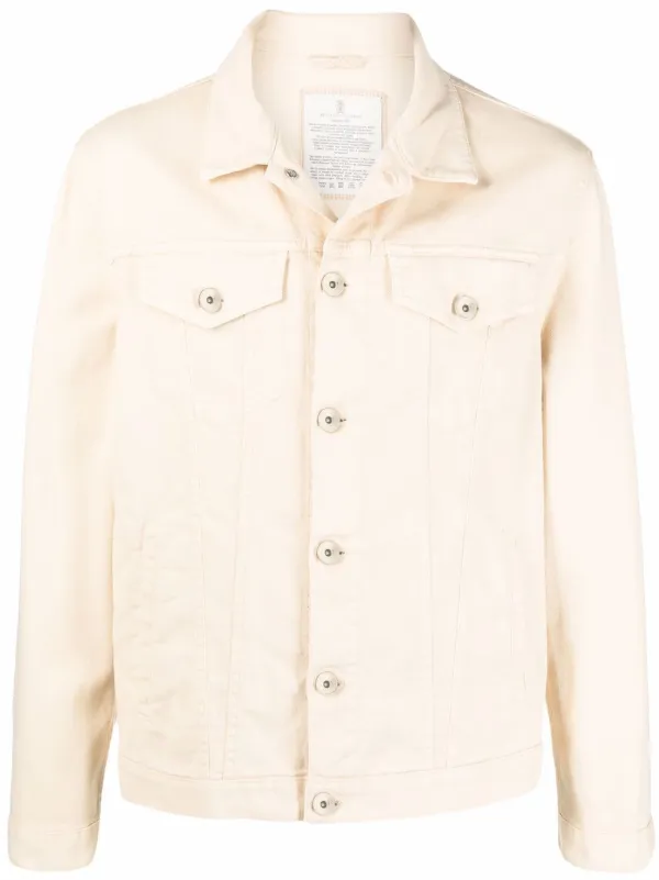 Brunello Cucinelli buttoned-up Denim 
