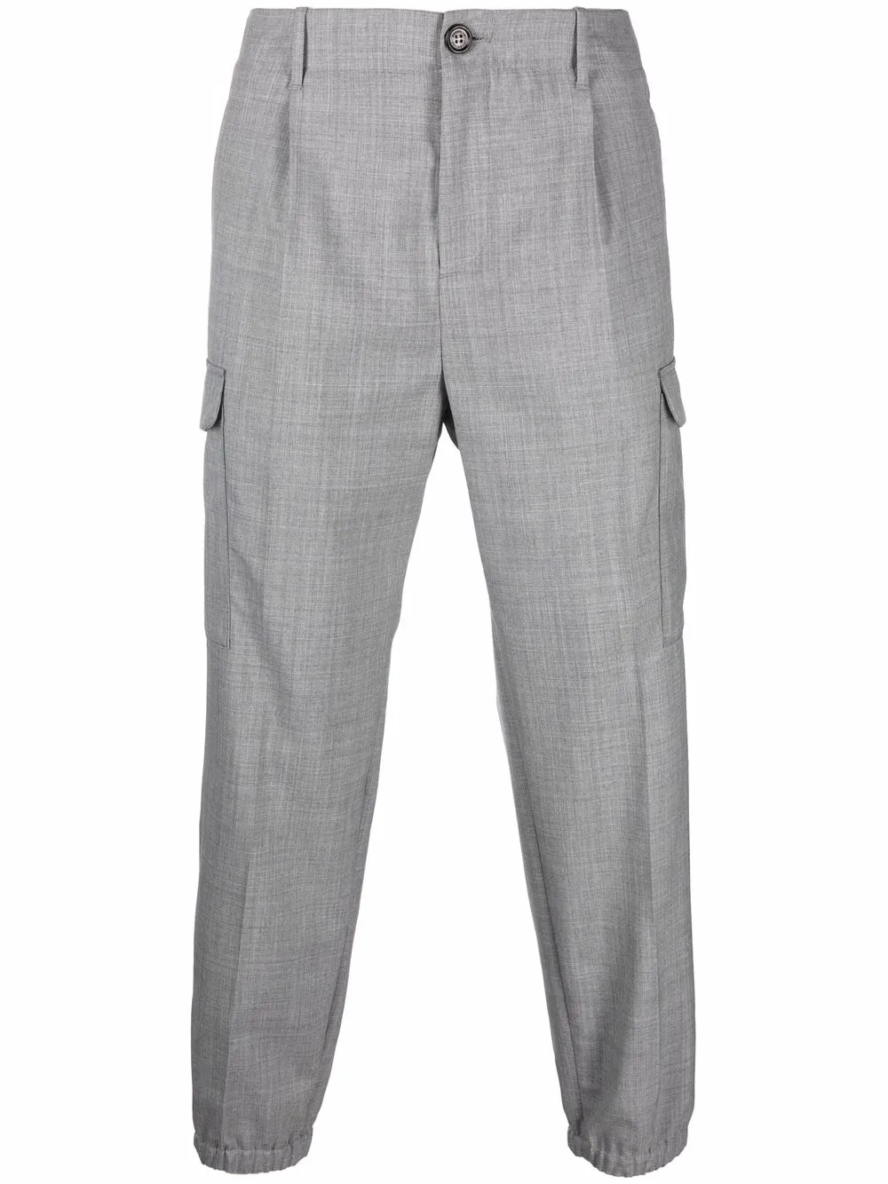 

Brunello Cucinelli pantalones slim - Gris