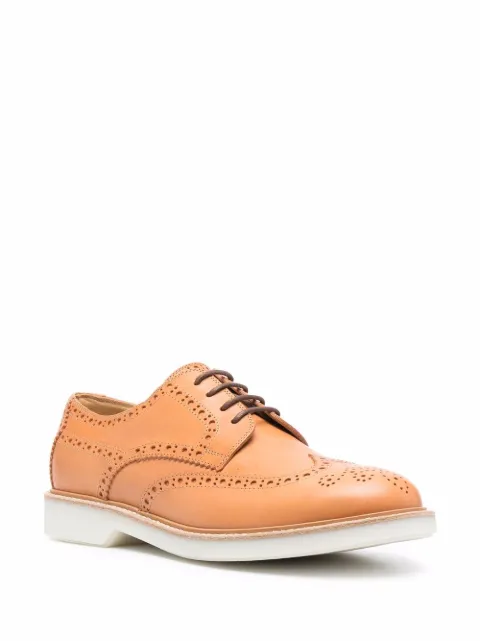 brown brogue trainers